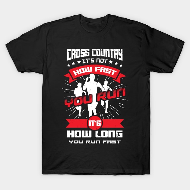 Cross Country Running Runner Gift T-Shirt by Dolde08